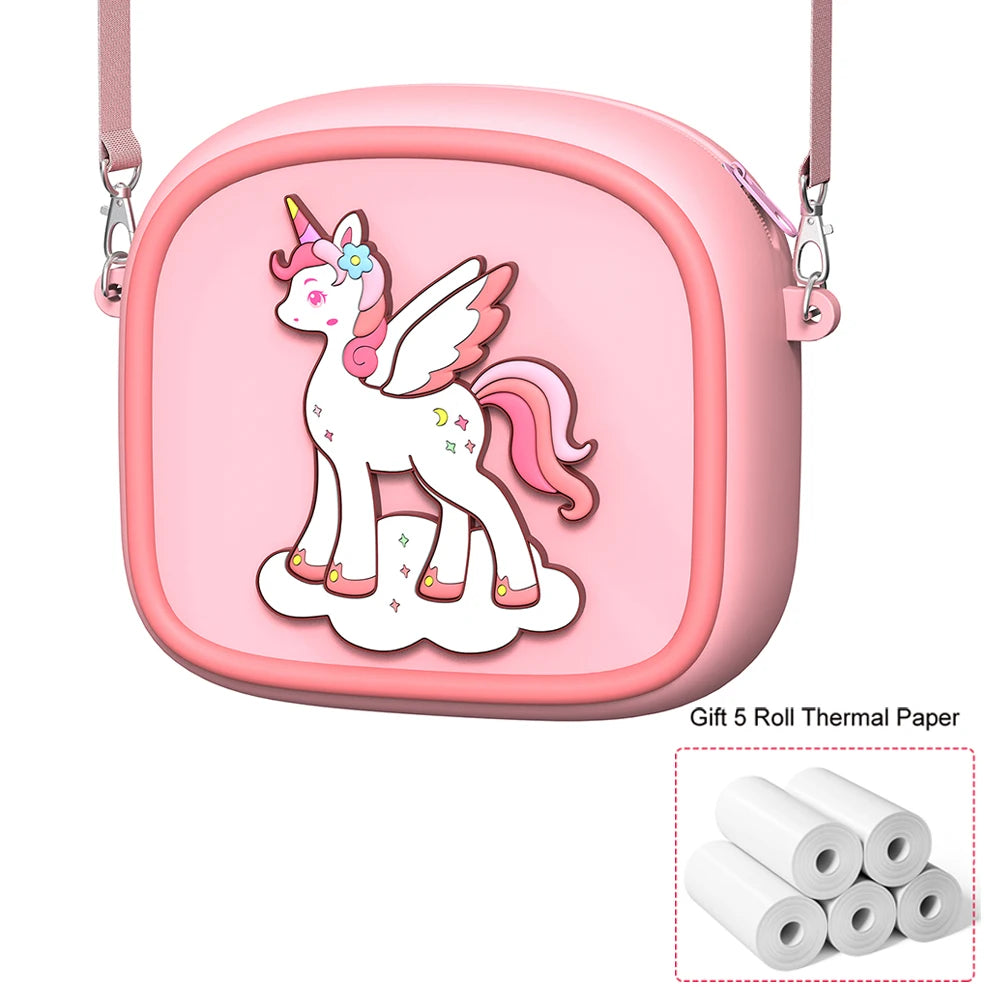 AMORUS Kids Instant Camera 1080P HD – Dual Lens Selfie Digital Camera with 32GB for Boys & Girls – Christmas & Birthday Gift Toy